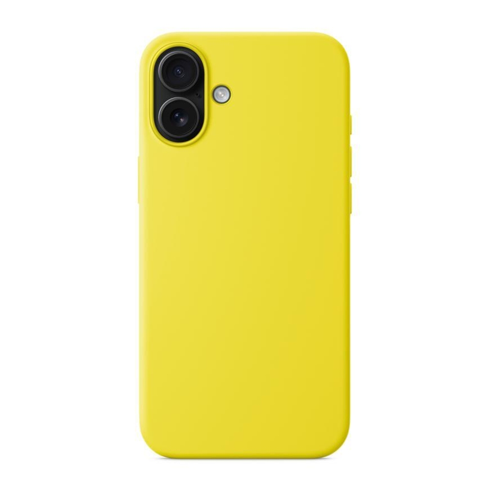 Силиконовый чехол MagSafe Apple Silicone Case для iPhone 16 Plus, Карамбола