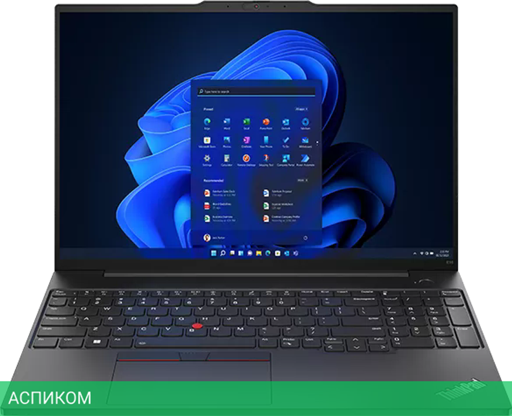 Ноутбук Lenovo ThinkPad E16 Gen 1 Intel 21JN009WRT