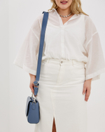 Ремень 1004 джинсовый