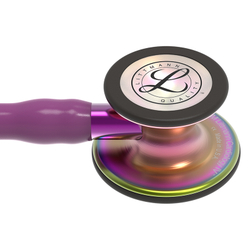 Стетоскоп Littmann Cardiology IV, сливовый, радужная акустическая головка, фиолетовый ствол (6205)