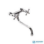 Смеситель для кухни Крон 4608 1/2 керамика/хром Хозторг