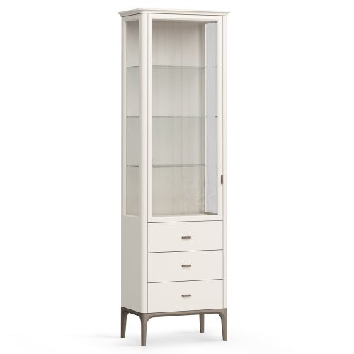 Витрина стеклянная малая L