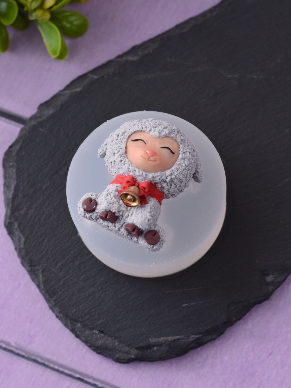 Силиконовый молд "Овечка" #1