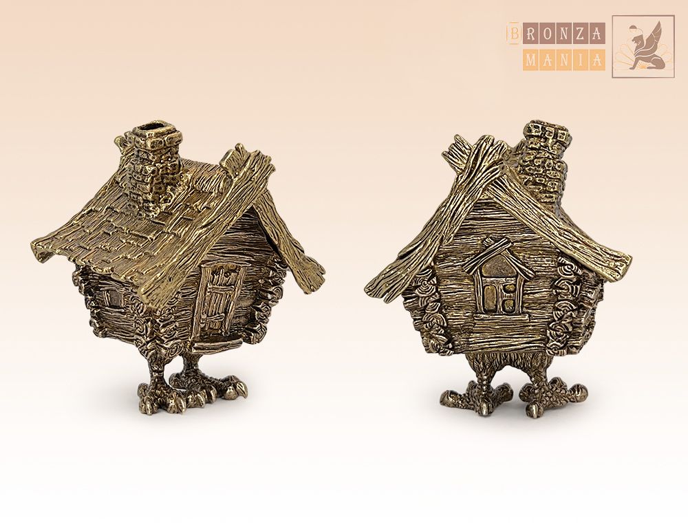 фигурка Избушка на курьих ножках большая