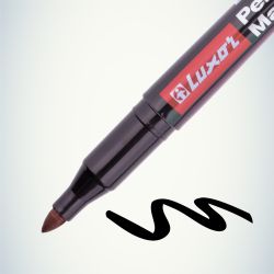 233830 Luxor Маркер перманентный PERMAMENT MARKER 100, ЧЕРНЫЙ пулевидный 1-2мм