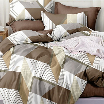 Комплект постельного белья "П37. VP27-0346", поплин, 100% хлопок, Россия.