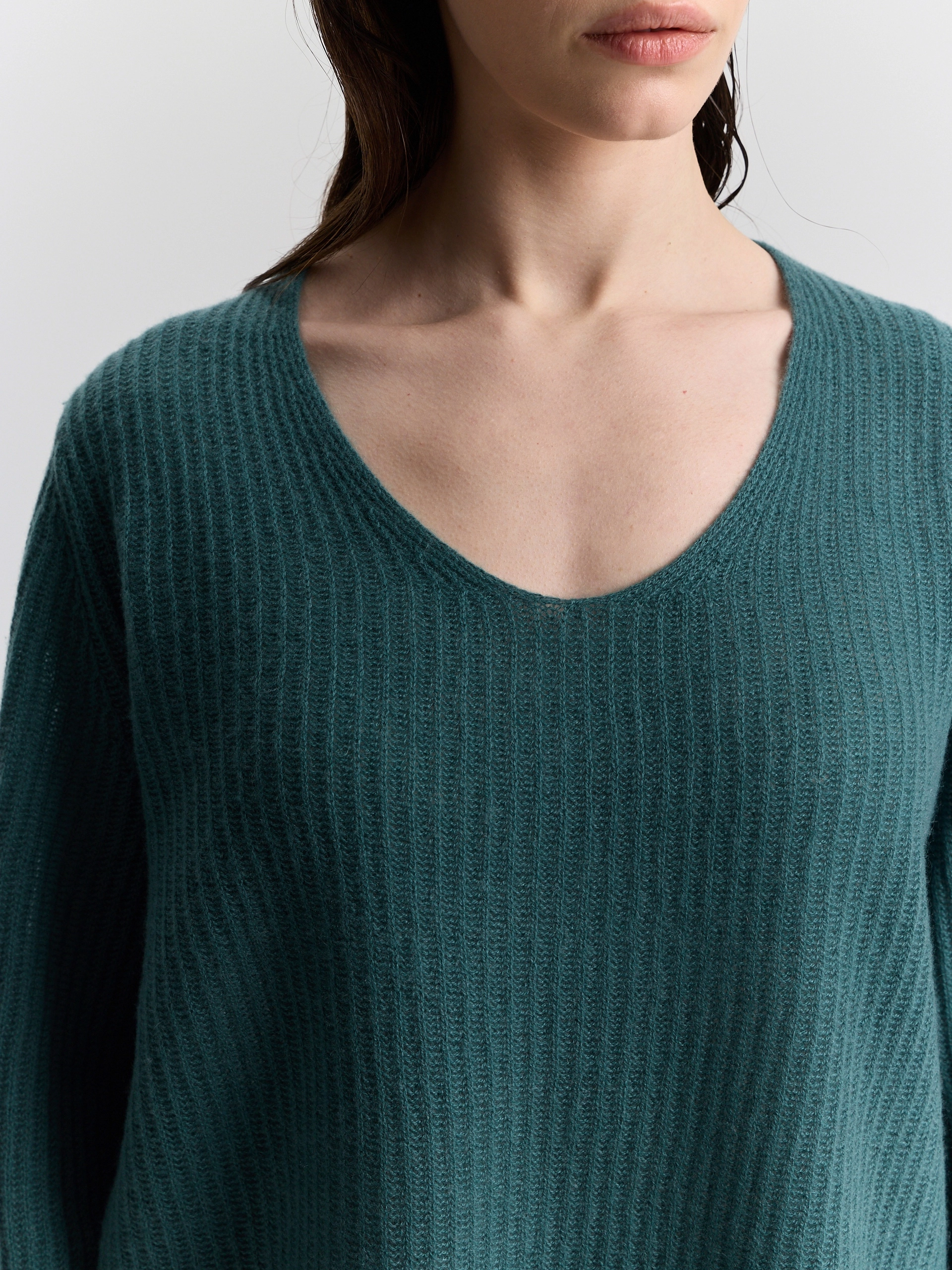 Кашемировый пуловер