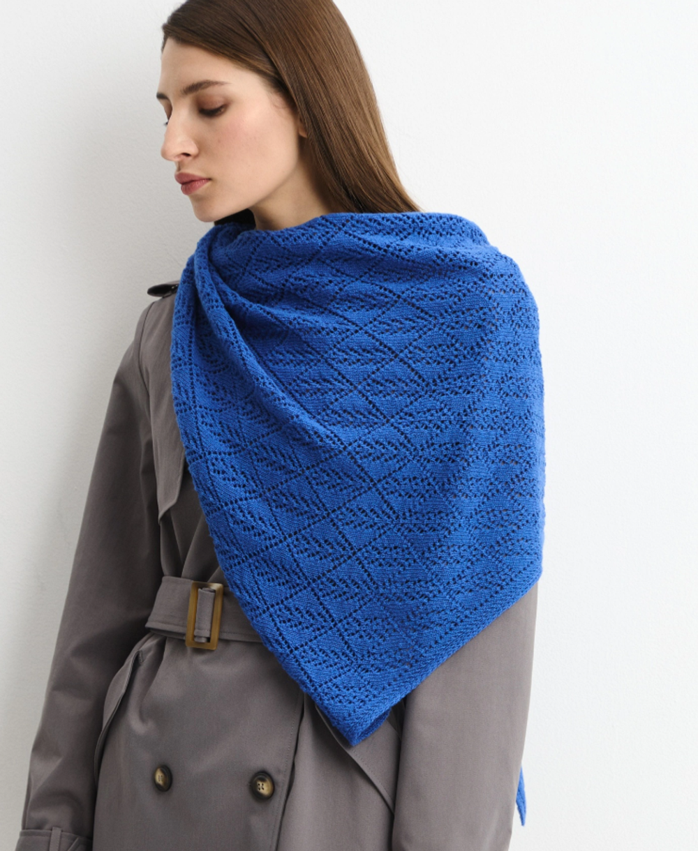 Женская косынка DBR 0045 синий