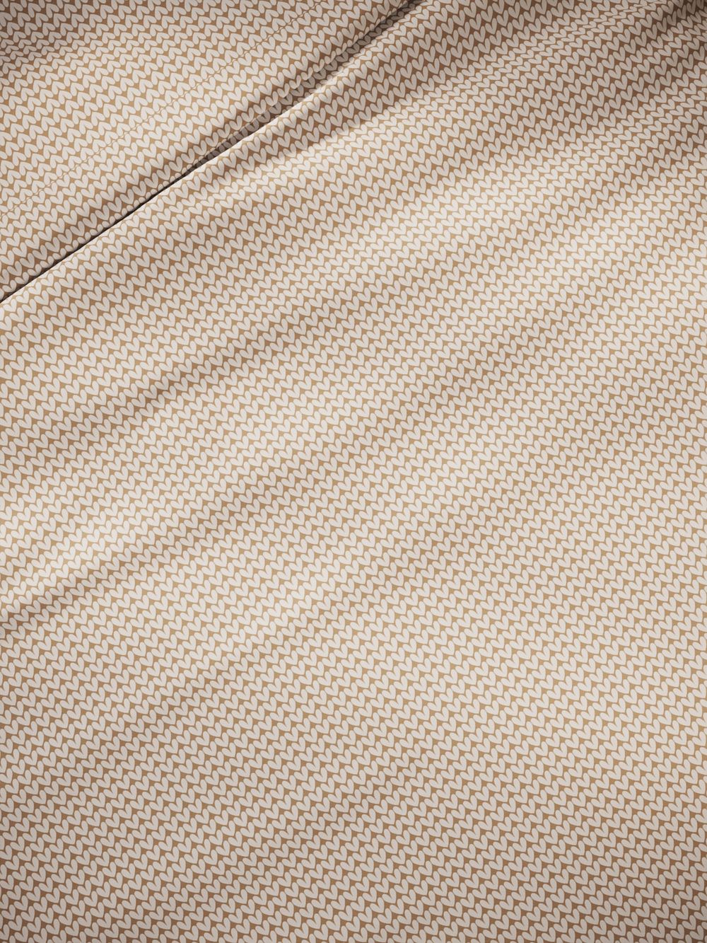 Наволочка комплект 2шт перкаль Сказка "Вязание (бежевое)" 50x70 см на молнии