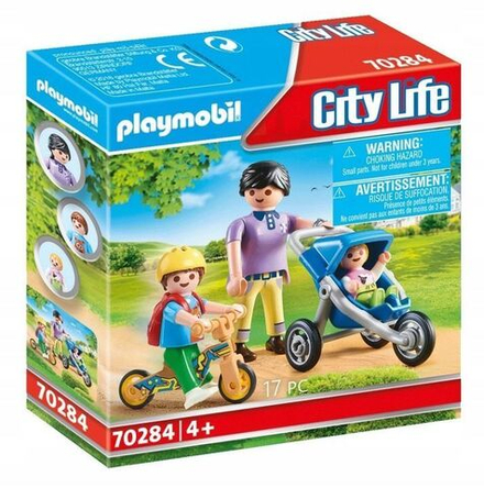 Конструктор Playmobil City Life Набор Мама с детьми 70284