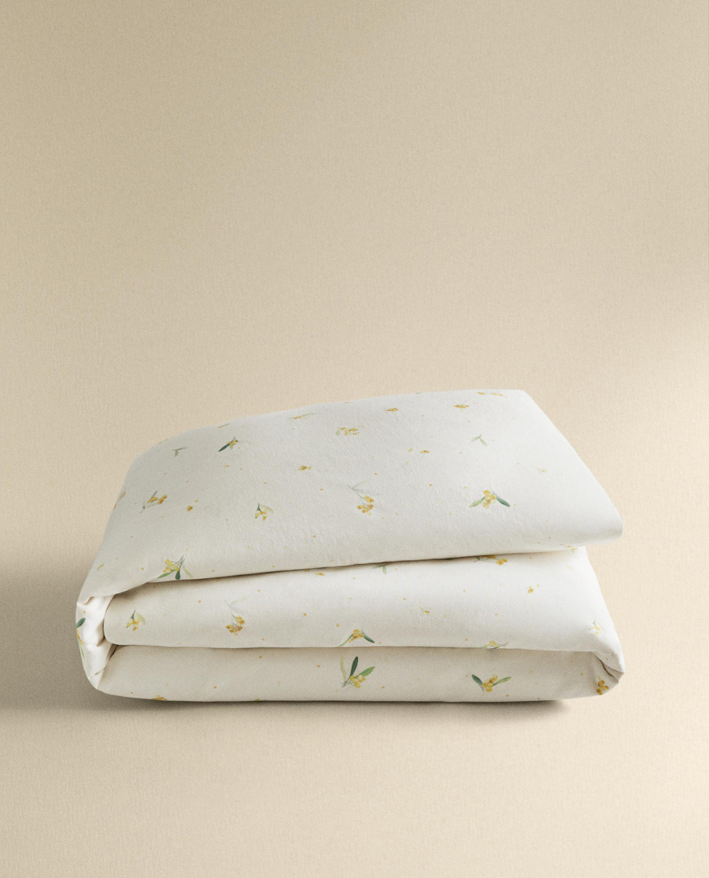 Пододеяльник Zara Home, лён 55%, хлопок 45%, с цветочным принтом, 7116/088