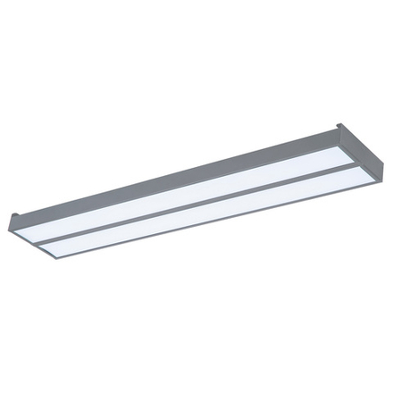 ULO-K15A 2x16W-4000K-L100 IP44 LIGHT GREY Светильник линейный светодиодный подвесной. Белый свет 4000К. Алюминий. Цвет светло-серый. TM Uniel