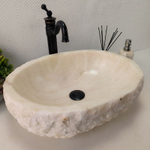 Раковина из оникса Erozy White EO-62198 52*41*15 0104