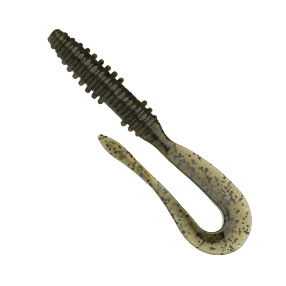 Приманка силиконовая Keitech Mad Wag 4.5", 2,9г, цвет #208 Watermelon PP. Red