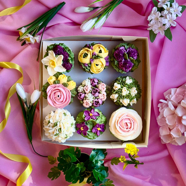 Набор шоколадных горшочков "Цветочный калейдоскоп"