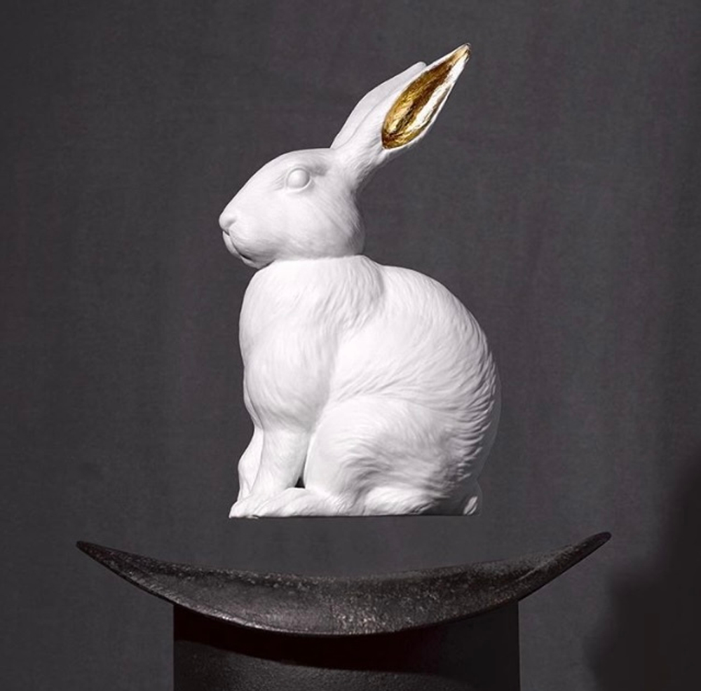 Кролик белый L'objet