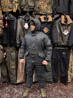 Костюм Горка 5 зимний, Черный Питон Пилигрим