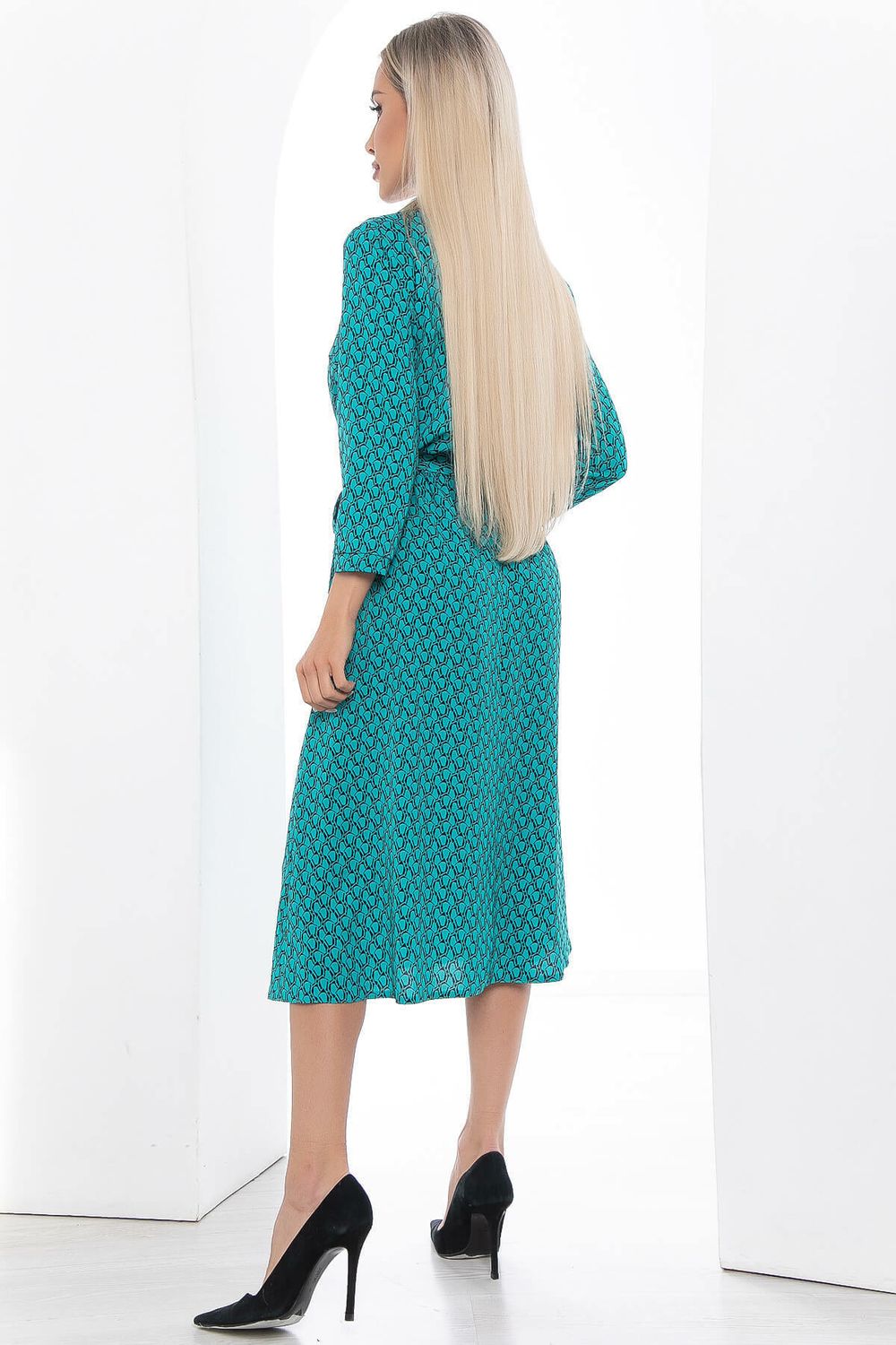 Платье "Бьянка" (изумруд) П8879 LT Collection (Акция)