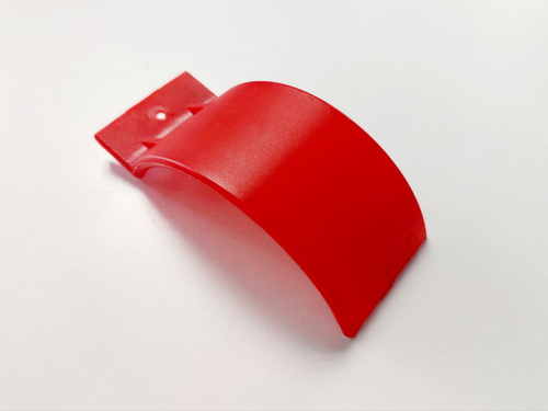 Брызговик ELVA 70-80мм, коньк., красный