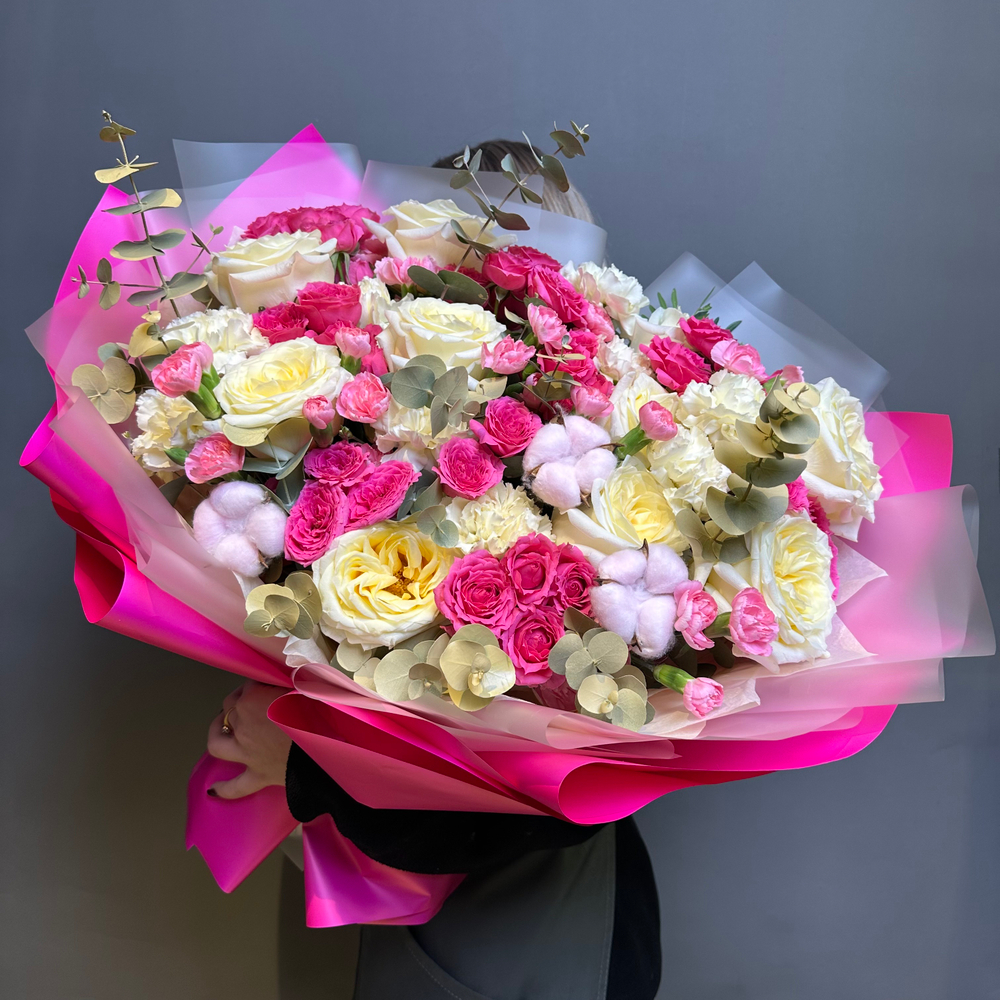 Букет "Барби" роза кустовая ,роза садовая