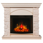 Каминокомплект Real Flame Elford WT с очагом Evrika 25,5