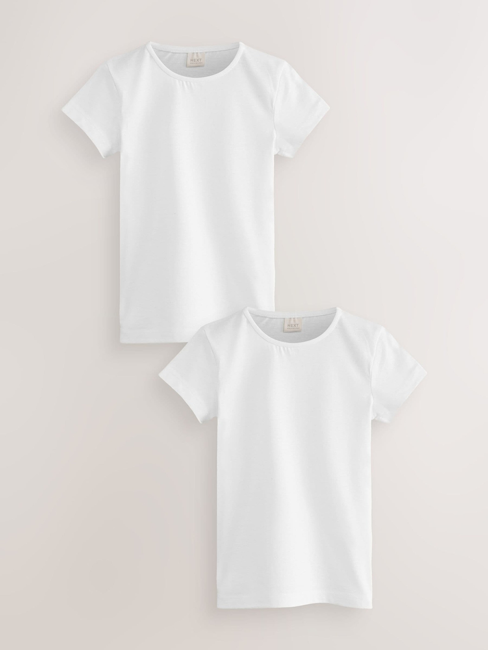 Футболка для девочки Next 518-715, 2 шт., Белый