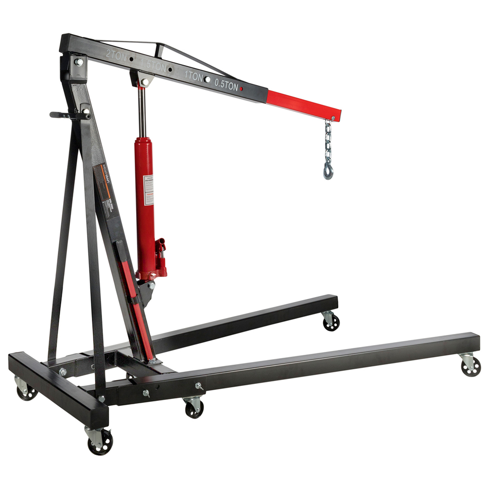 WDK-83202 Кран гидравлический гаражный двухтактный, 2 т