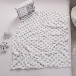 Плед детский с игрушкой Sofi De MarkO №2 серый