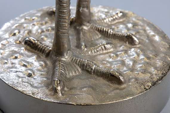 Кофейный столик &quot;Птица&quot; серебро