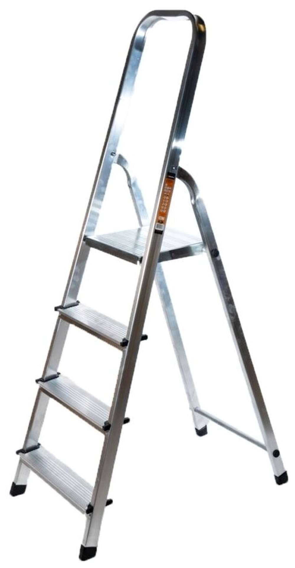 Стремянка алюминиевая ВИХРЬ СА 1*4 (73/5/1/2)