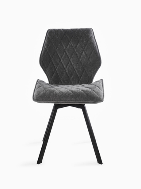 Стул МАМАДОМА Рафаэль, Черный/Antracite Lux b28