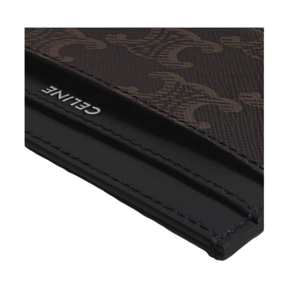 Картхолдеры и кошельки CELINE CANVAS Triomphe, 10N762FGS-38SI