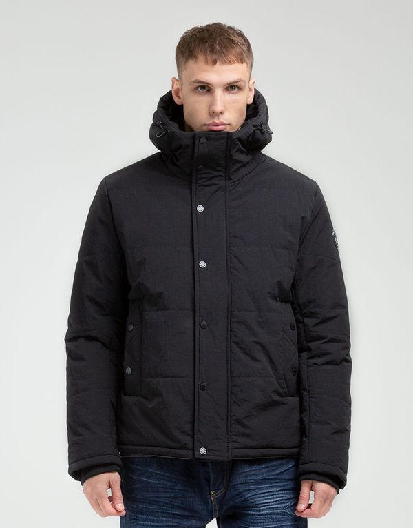 Куртка We Don’t Care Short Puffer Jacket Black - фото 1