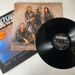Винтажная виниловая пластинка LP Scorpions, Best Of Rockers N Ballads (Германия 1989)