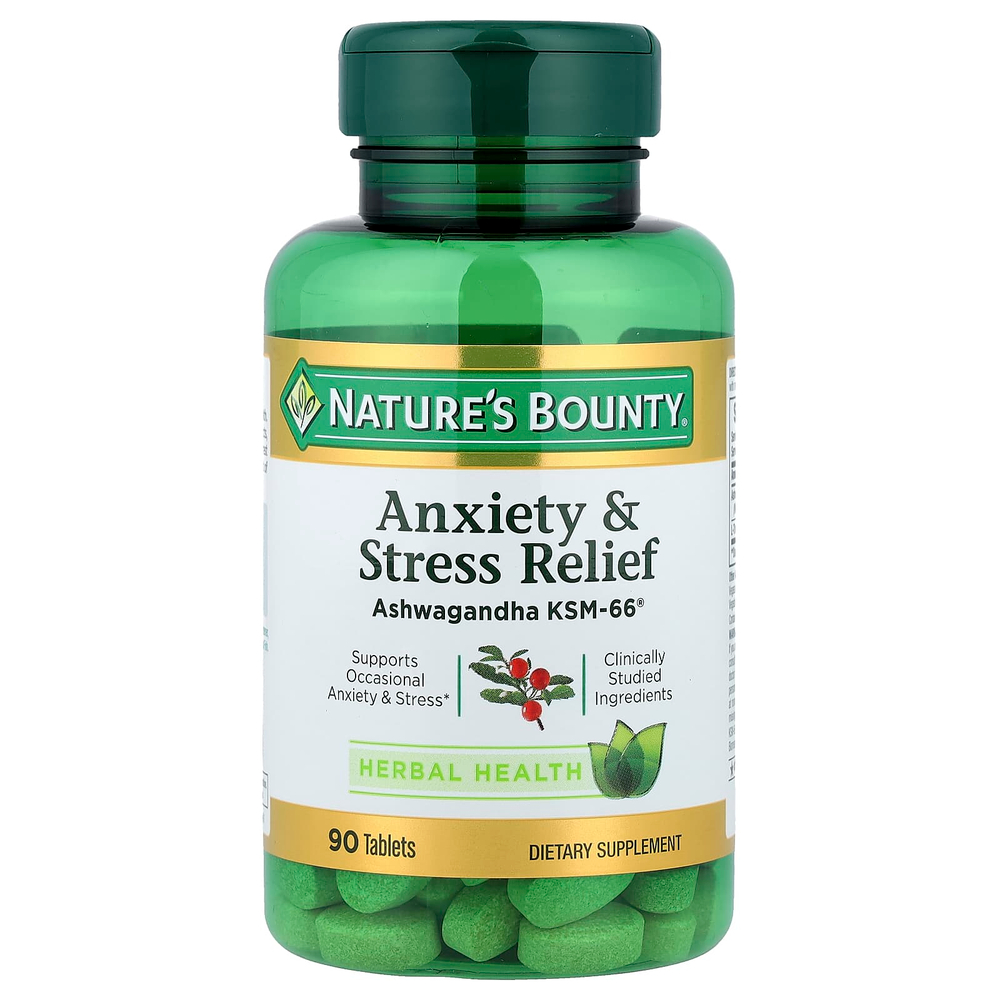Nature's Bounty, Снятие тревоги и стресса, 90 таблеток