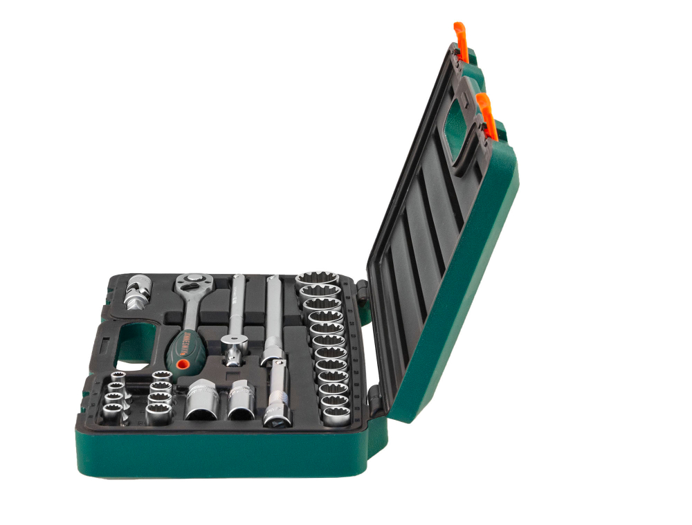 S68H4127S Набор головок торцевых 1/2"DR Super Tech, 27 предметов