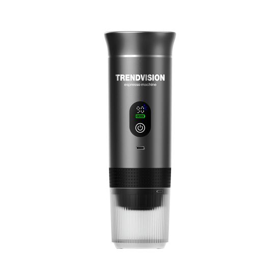 Портативная эспрессо-машина TrendVision Travel Coffee Maker (TCM-240h) (Grey) серый