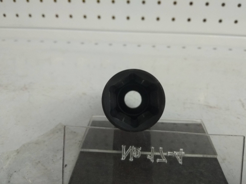 Головка 1/2" DR 19мм 6-гранная ударная удлиненная тонкая L= 80 mm ROCK FORCE