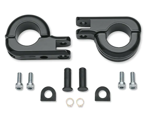 54234-10A Кронштейны крепления  пассажирских подножек  (2 шт.) сложной формы для использования с мотоцикламии марки "harley-davidson"
