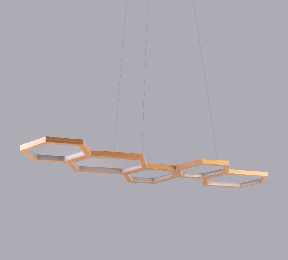 люстра Honeycombs Brass