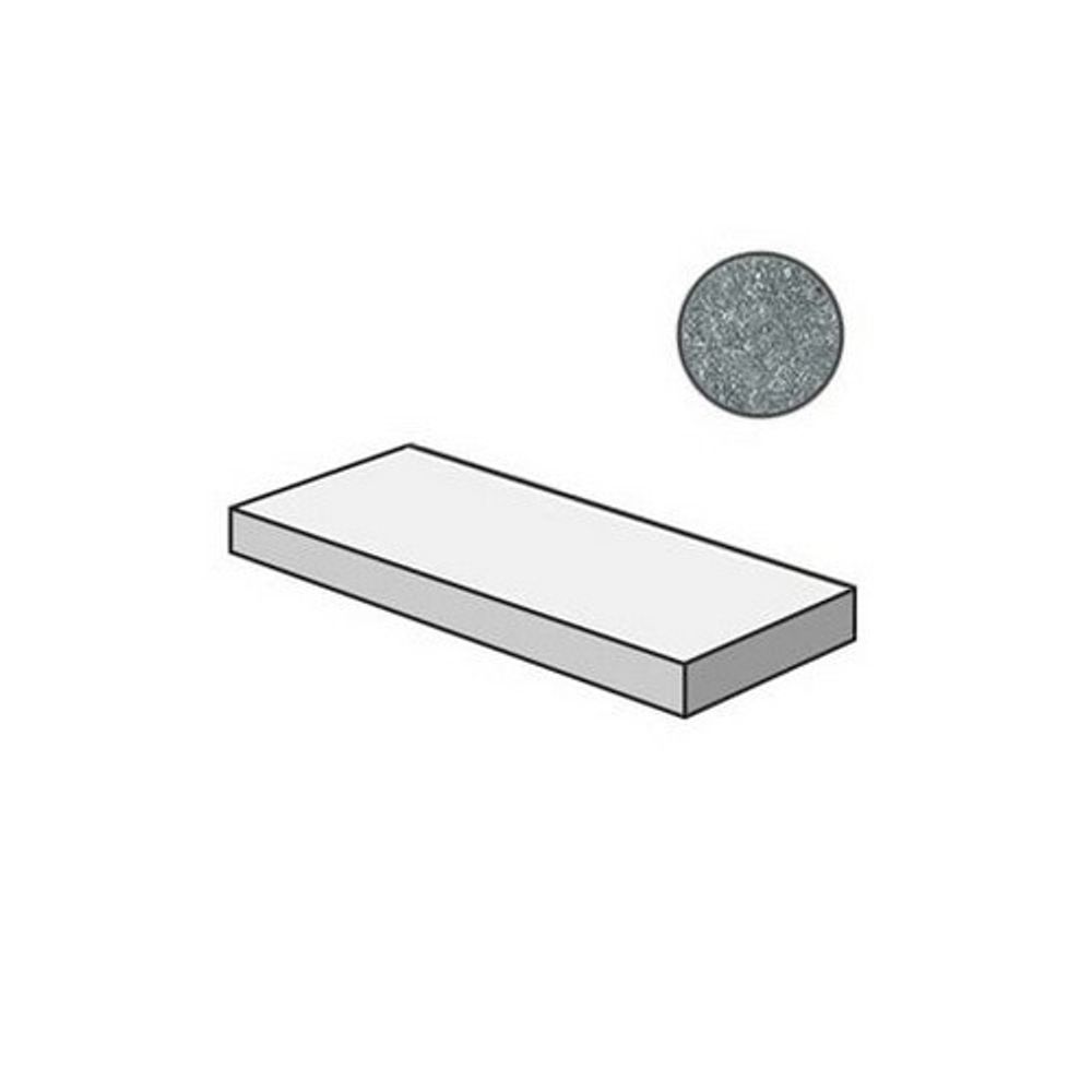 Ступень Genesis Jupiter Silver Scalino Frontale Nat 33х120 Ang.Sx (Левая)