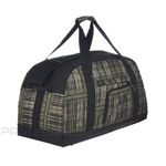 Сумка спортивная Grizzly 600-3/4 62*37*30см клетка чёрно-зелёная