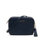 Кожаная сумка-мессенджер Ginny Michael Kors - темно-синий(32F7GGNM8L)