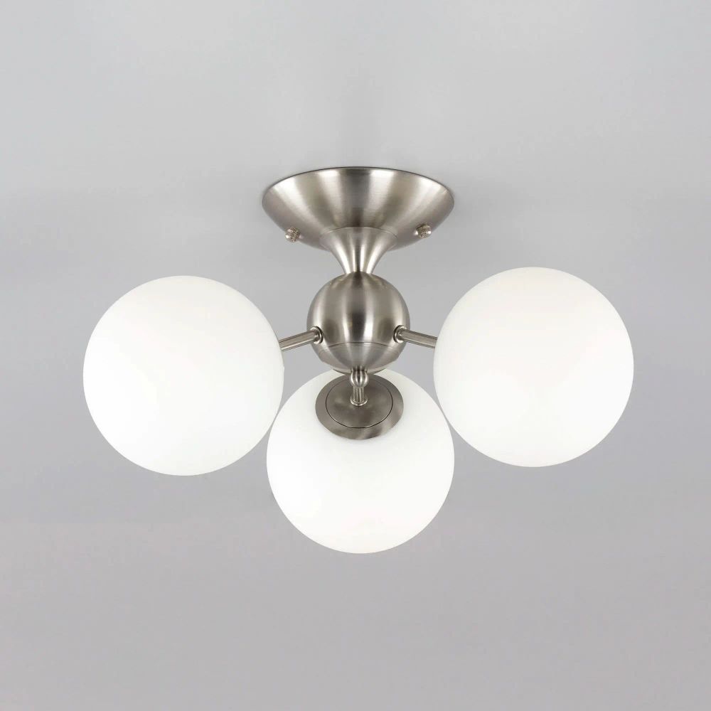 Citilux Томми CL102134 Люстра трехрожковая Матовый Хром