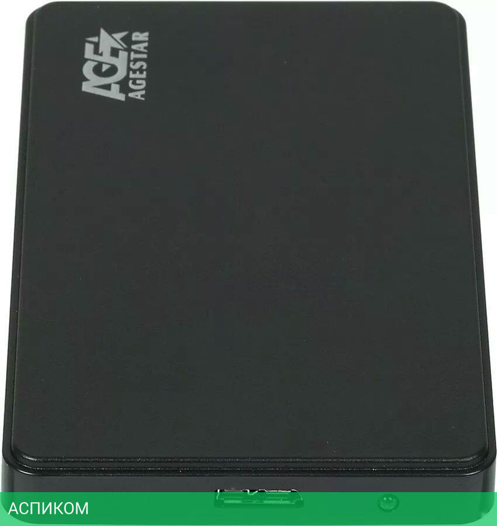 Бокс для накопителя AgeStar 3UB2P2 черный
