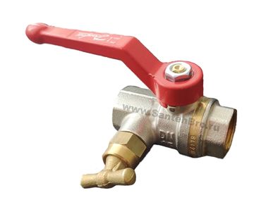 Danfoss BVR-D Ду15 065B8216 Кран шаровый со спускником