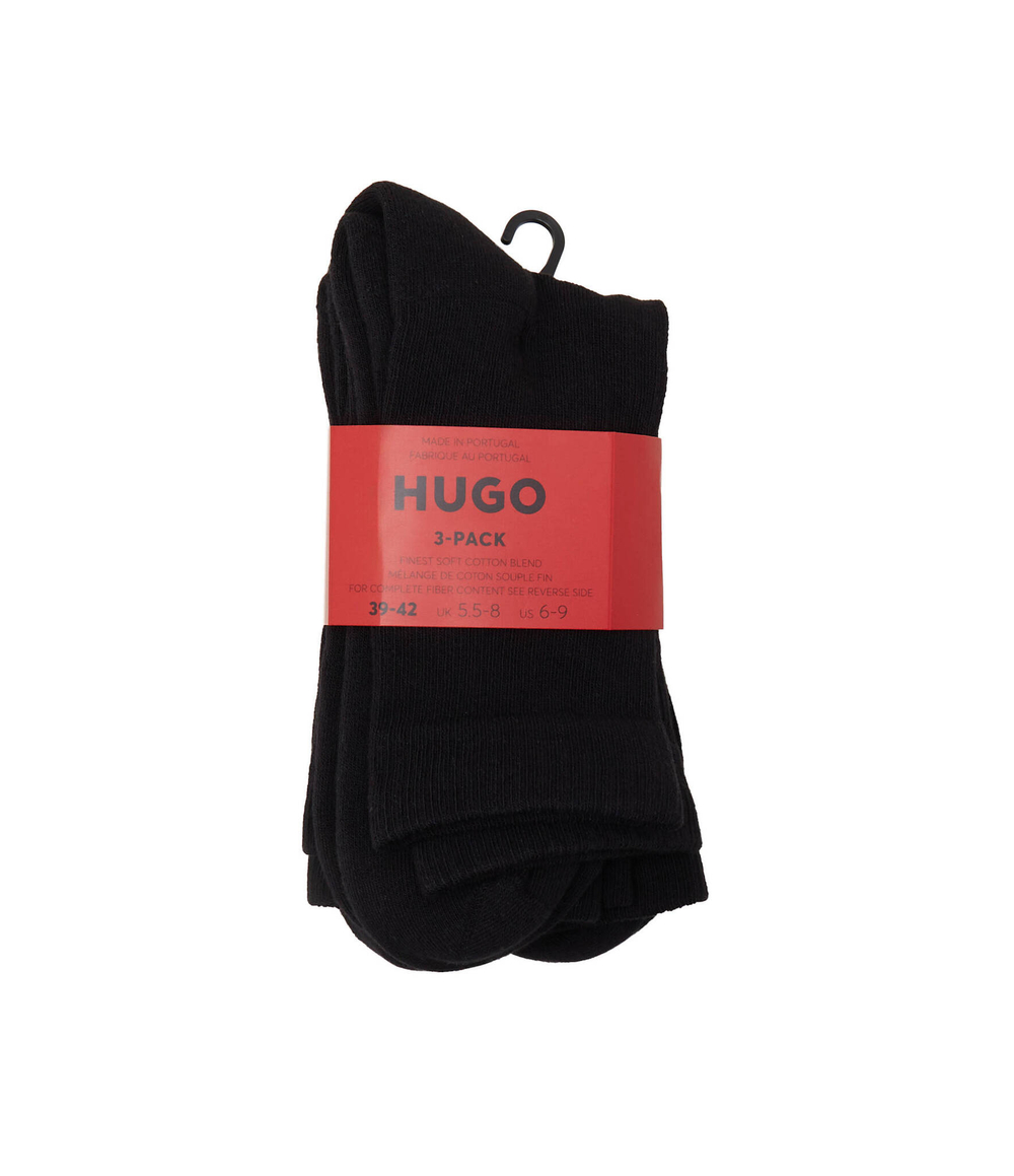 Носки 3 пары QS RIB FLAMES Hugo Bodywear - черный(50510808)