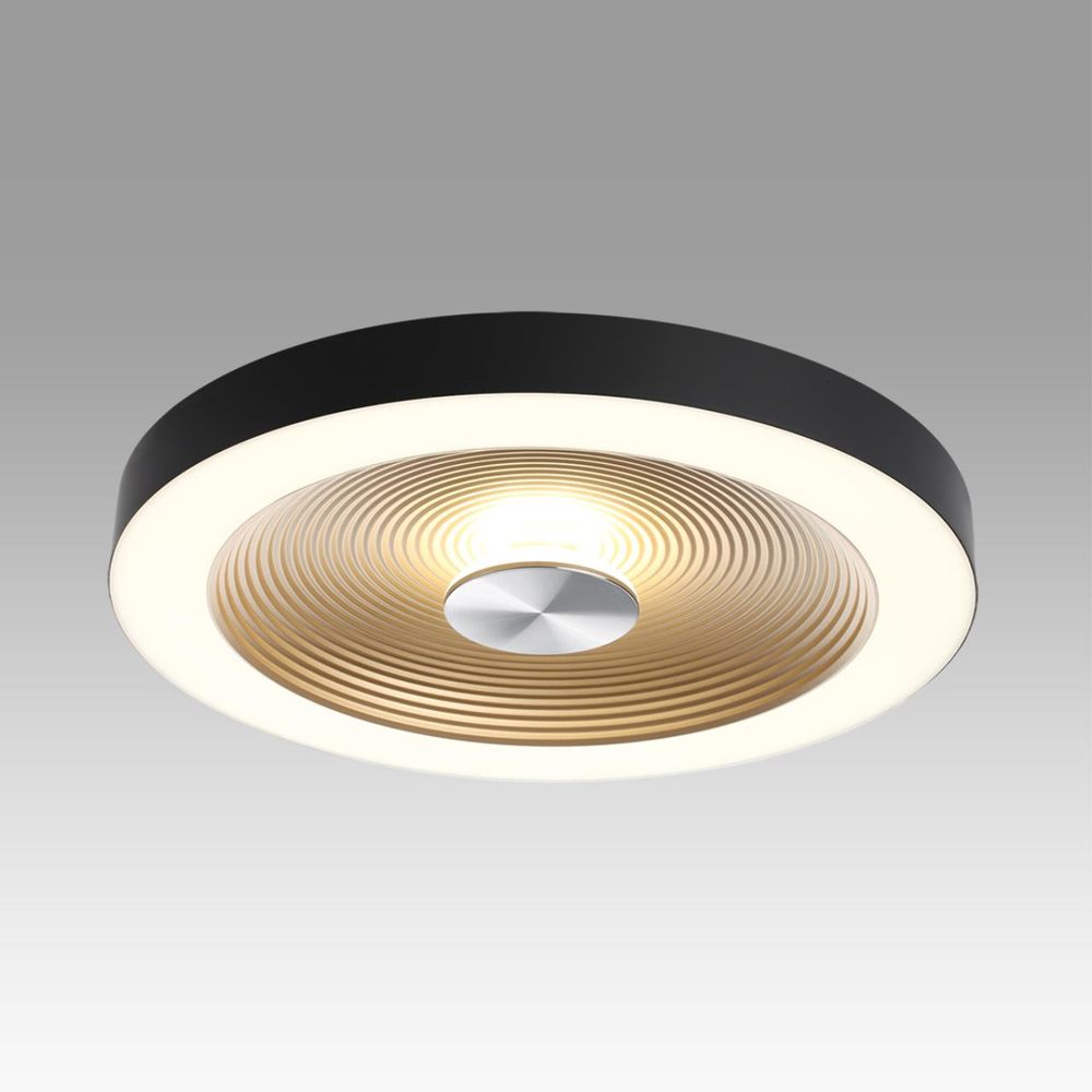 7753/25L MITRA LED SN 535 Светильник пластик/белый/черный/золотой LED 25Вт 4000K D400 IP54 QUANTUM