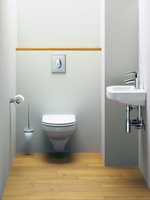 Инсталляция для подвесного унитаза Grohe Rapid SL 38721001 3 в 1 с кнопкой смыва