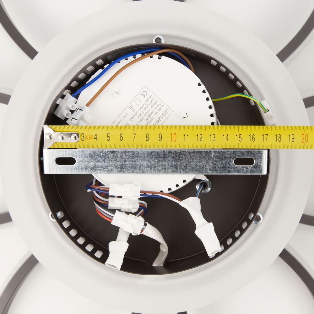 Citilux Сезар Смарт CL233A155E RGB Умная люстра Венге